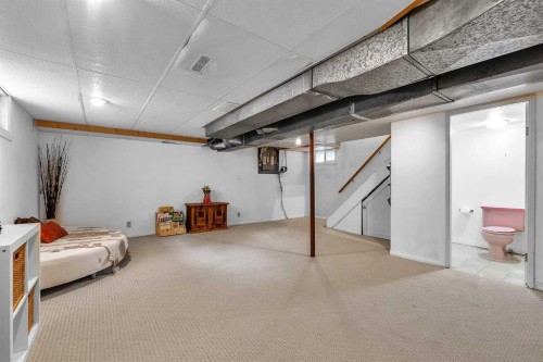 712 14 Street Se, Calgary, AB - Indoor Photo Showing Basement