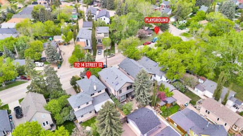 712 14 Street Se, Calgary, AB - Outdoor With View