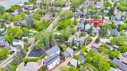 712 14 Street Se, Calgary, AB - Outdoor With View