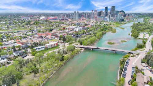 712 14 Street Se, Calgary, AB - Outdoor With Body Of Water With View