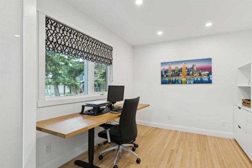 5924 Dalridge Hill Nw, Calgary, AB - Indoor Photo Showing Office