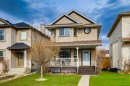 159 Cimarron Grove Crescent, Okotoks, AB  - Outdoor With Deck Patio Veranda With Facade 