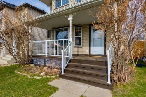 159 Cimarron Grove Crescent, Okotoks, AB - Outdoor With Deck Patio Veranda