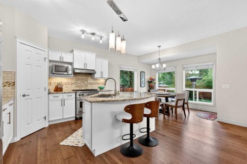 13 Cougar Ridge Circle Sw, Calgary, AB - Indoor Photo Showing Kitchen With Upgraded Kitchen
