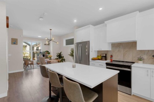 49 Heirloom Crescent Se, Calgary, AB - Indoor Photo Showing Kitchen