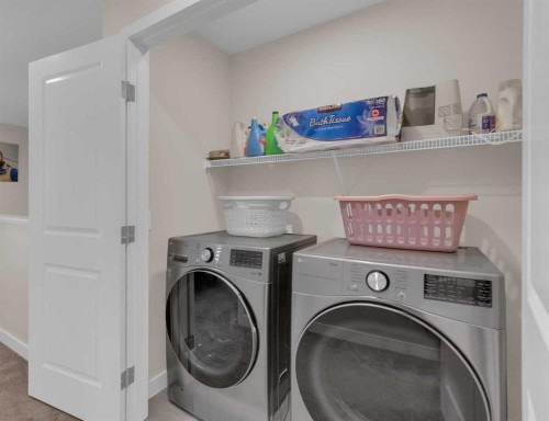 49 Heirloom Crescent Se, Calgary, AB - Indoor Photo Showing Laundry Room