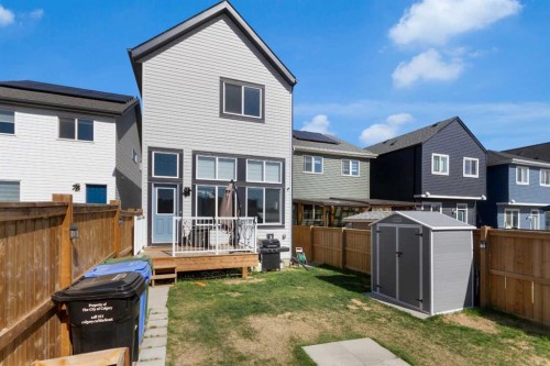 49 Heirloom Crescent Se, Calgary, AB - Outdoor With Deck Patio Veranda