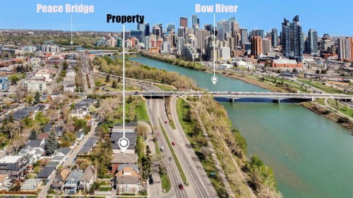 1650 Westmount Boulevard Nw, Calgary, AB - Outdoor With Body Of Water With View
