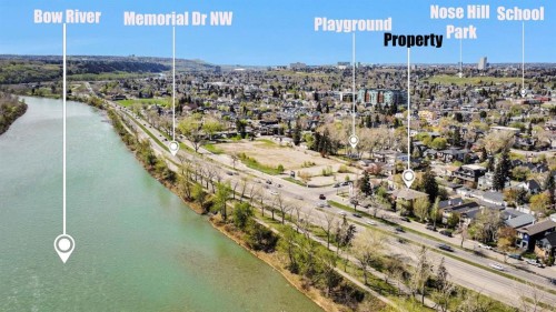 1650 Westmount Boulevard Nw, Calgary, AB - Outdoor With Body Of Water With View