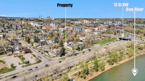 1650 Westmount Boulevard Nw, Calgary, AB - Outdoor With Body Of Water With View