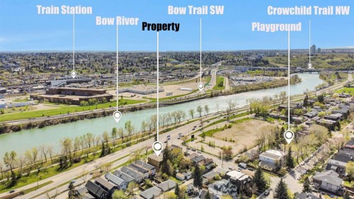 1650 Westmount Boulevard Nw, Calgary, AB - Outdoor With Body Of Water With View