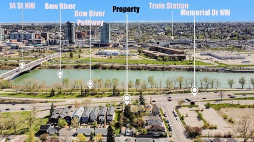 1650 Westmount Boulevard Nw, Calgary, AB - Outdoor With Body Of Water With View