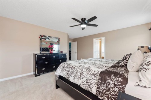 203 Morningside Circle Sw, Airdrie, AB - Indoor Photo Showing Bedroom