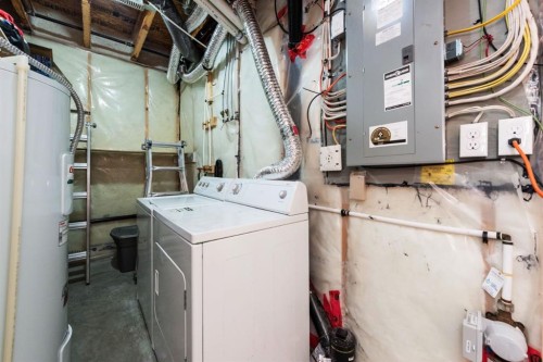 203 Morningside Circle Sw, Airdrie, AB - Indoor Photo Showing Basement