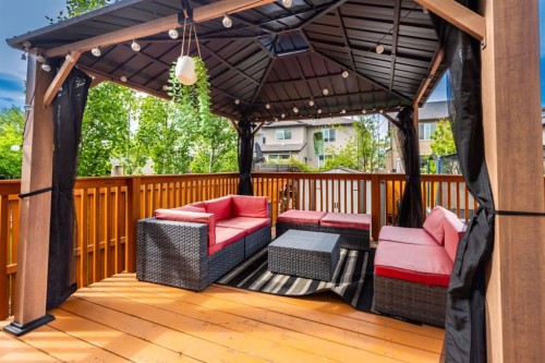 203 Morningside Circle Sw, Airdrie, AB - Outdoor With Deck Patio Veranda With Exterior