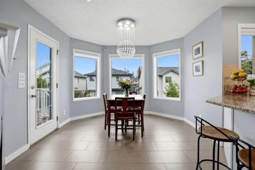 390 Douglas Ridge Circle Se, Calgary, AB - Indoor Photo Showing Dining Room