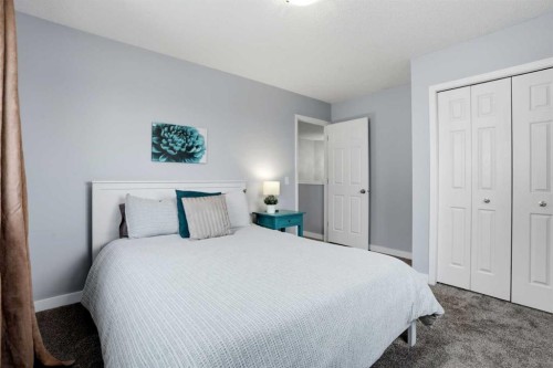 390 Douglas Ridge Circle Se, Calgary, AB - Indoor Photo Showing Bedroom
