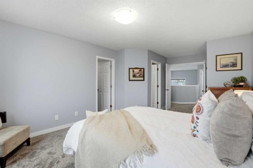 390 Douglas Ridge Circle Se, Calgary, AB - Indoor Photo Showing Bedroom