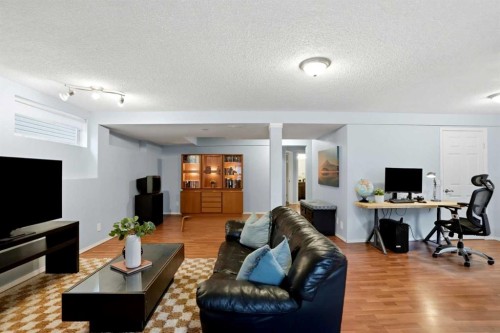 390 Douglas Ridge Circle Se, Calgary, AB - Indoor Photo Showing Living Room
