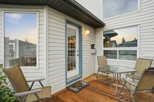 390 Douglas Ridge Circle Se, Calgary, AB - Outdoor With Deck Patio Veranda With Exterior