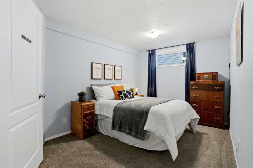 390 Douglas Ridge Circle Se, Calgary, AB - Indoor Photo Showing Bedroom