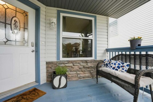 390 Douglas Ridge Circle Se, Calgary, AB - Outdoor With Deck Patio Veranda With Exterior