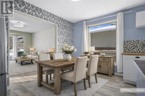 72 Marquis Place Se, Airdrie, AB - Indoor Photo Showing Dining Room