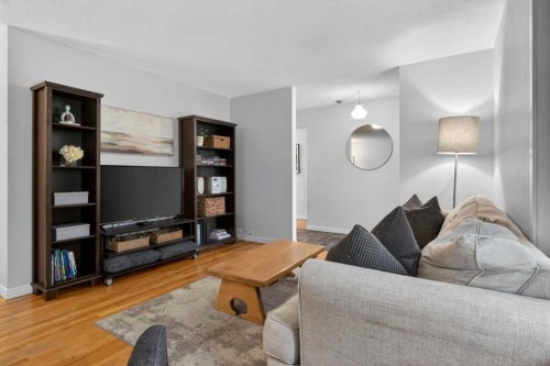 203 Southampton Drive Sw, Calgary, AB - Indoor Photo Showing Living Room
