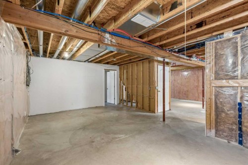 121 Quigley Drive, Cochrane, AB - Indoor Photo Showing Basement