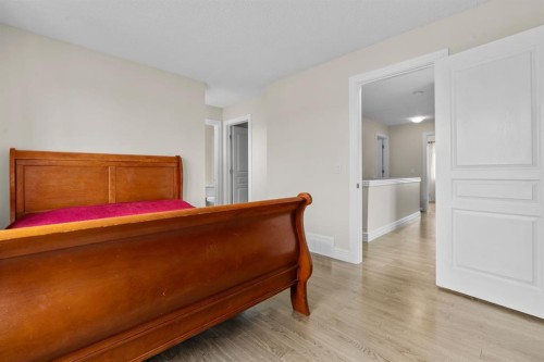 27 Bridleridge View Sw, Calgary, AB - Indoor Photo Showing Bedroom