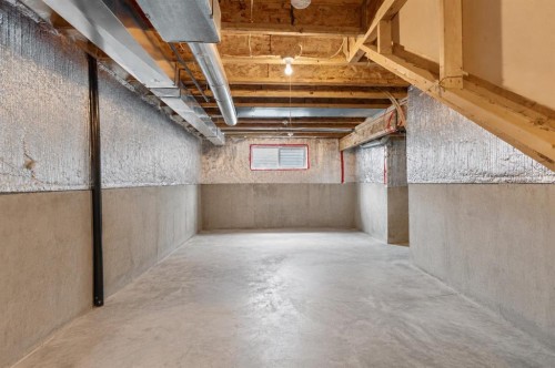 27 Bridleridge View Sw, Calgary, AB - Indoor Photo Showing Basement