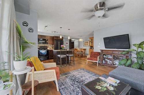 3312-279 Copperpond Common Se, Calgary, AB - Indoor Photo Showing Living Room