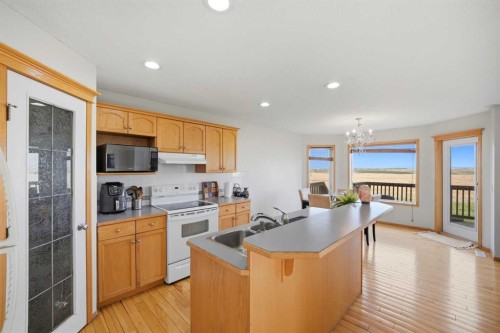 101 Coville Crescent Ne, Calgary, AB - Indoor Photo Showing Kitchen With Double Sink