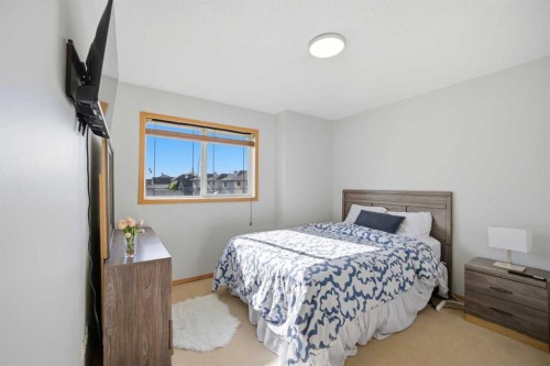 101 Coville Crescent Ne, Calgary, AB - Indoor Photo Showing Bedroom