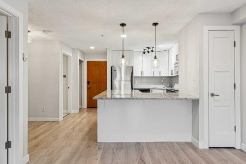 304-317 19 Avenue Sw, Calgary, AB - Indoor Photo Showing Kitchen
