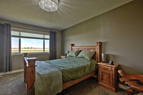 732 Hampton Hills Drive Ne, High River, AB - Indoor Photo Showing Bedroom