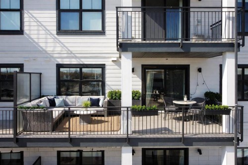 208-255 Les Jardins Park Se, Calgary, AB - Outdoor With Balcony With Exterior