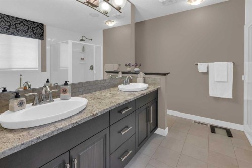 172 Ridge View Close, Cochrane, AB - Indoor Photo Showing Bathroom