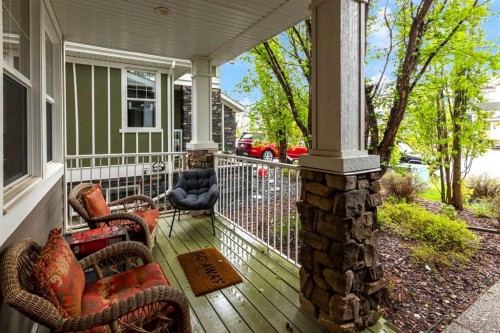 172 Ridge View Close, Cochrane, AB - Outdoor With Deck Patio Veranda With Exterior
