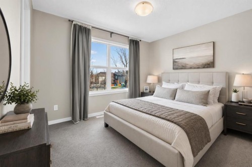 1607 2 Street Nw, Calgary, AB - Indoor Photo Showing Bedroom