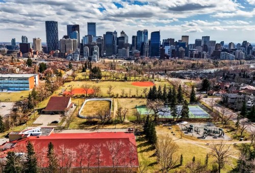 1607 2 Street Nw, Calgary, AB - Outdoor With View