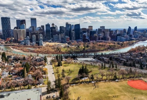 1607 2 Street Nw, Calgary, AB - Outdoor With View
