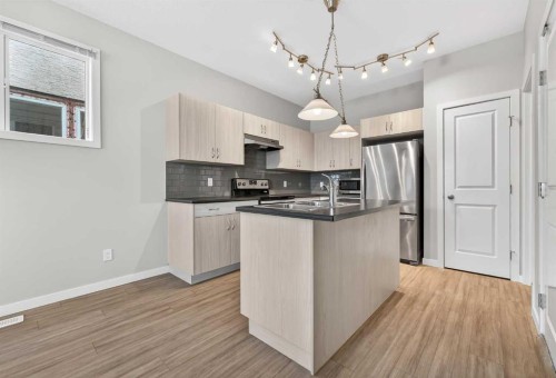 1607 2 Street Nw, Calgary, AB - Indoor Photo Showing Kitchen