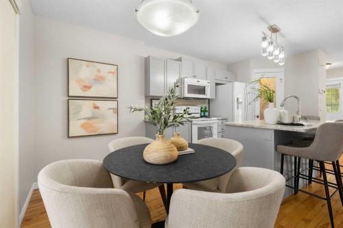 282 Prestwick Circle Se, Calgary, AB - Indoor Photo Showing Dining Room