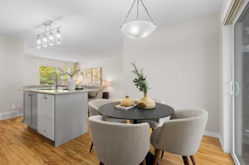 282 Prestwick Circle Se, Calgary, AB - Indoor Photo Showing Dining Room