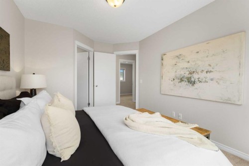 282 Prestwick Circle Se, Calgary, AB - Indoor Photo Showing Bedroom