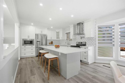 187 Templeton Circle Ne, Calgary, AB - Indoor Photo Showing Kitchen With Upgraded Kitchen