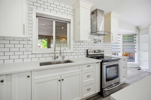 187 Templeton Circle Ne, Calgary, AB - Indoor Photo Showing Kitchen With Upgraded Kitchen