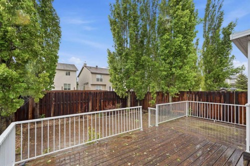 378 Chaparral Ridge Circle Se, Calgary, AB - Outdoor With Deck Patio Veranda