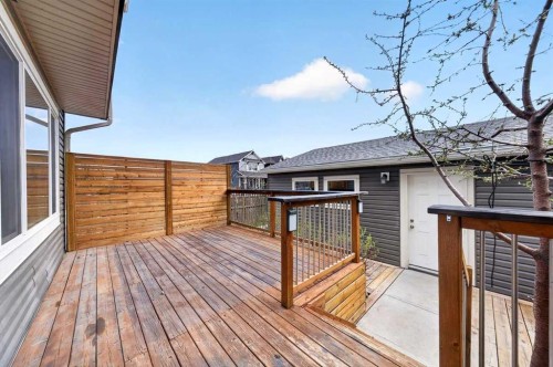 108 Auburn Crest Park Se, Calgary, AB - Outdoor With Deck Patio Veranda With Exterior
